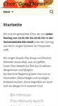 Mobile Screenshot of chorgoodnews.de